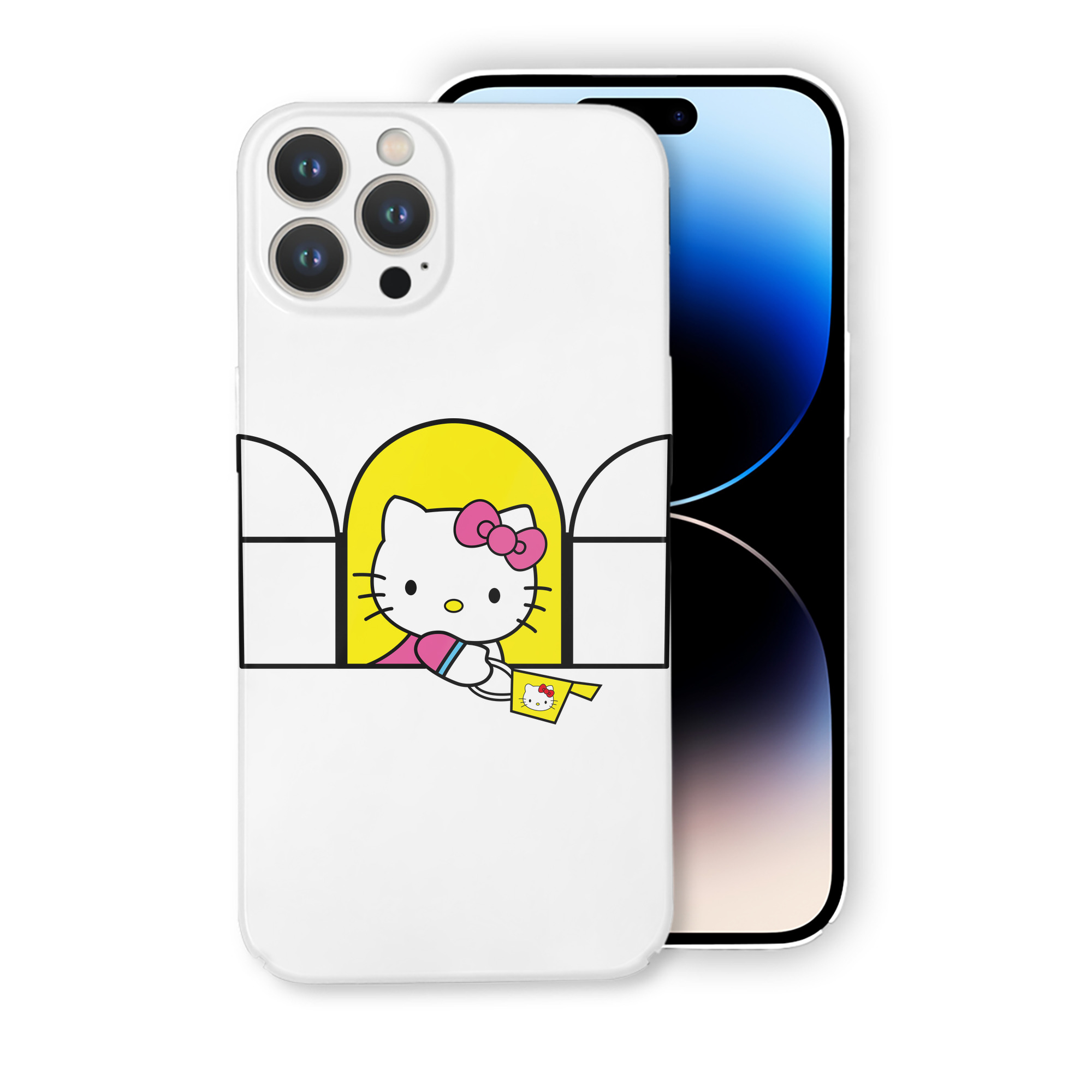 （画像用） Hello Kitty ハローキティ 【iPhone 14シリーズ対応】ハードケース